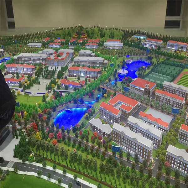 甘肃省公安厅301工程警察学校玉门规划模型