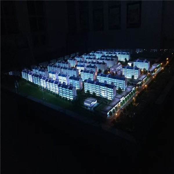 东坝新农村玉门规划模型