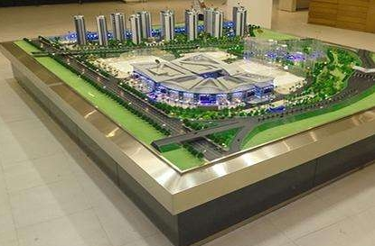 玉门沙盘模型还原度高,技术与设计缺一不可!